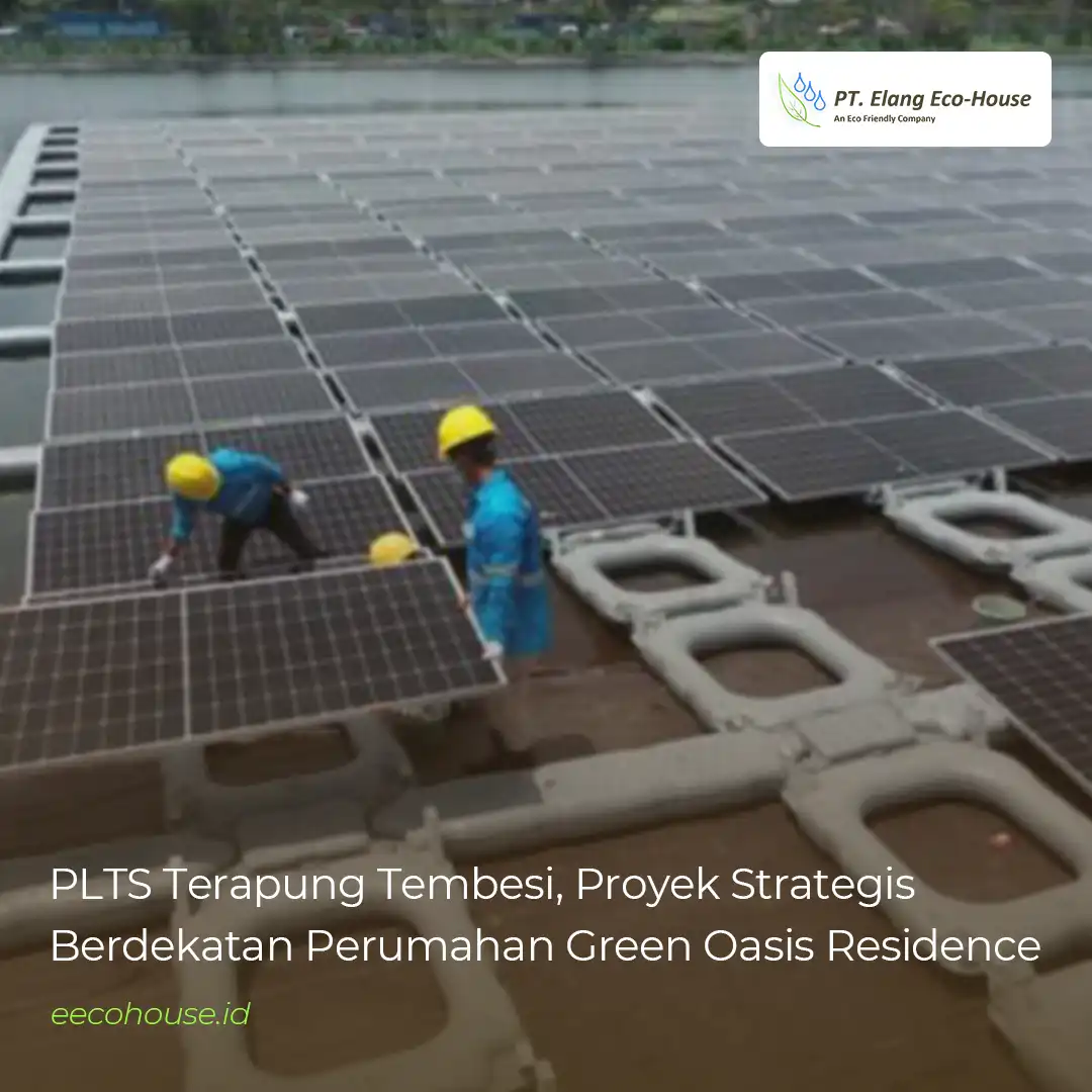 PLTS Terapung Tembesi, Proyek Strategis Berdekatan Perumahan Green Oasis Residence