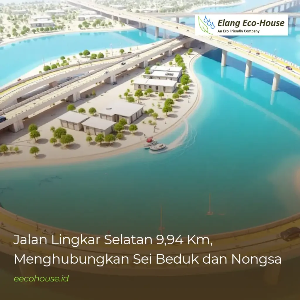 jalan lingkar selatan batam, dari sei beduk kampung bagan sampai punggur dan bandara hang nadim